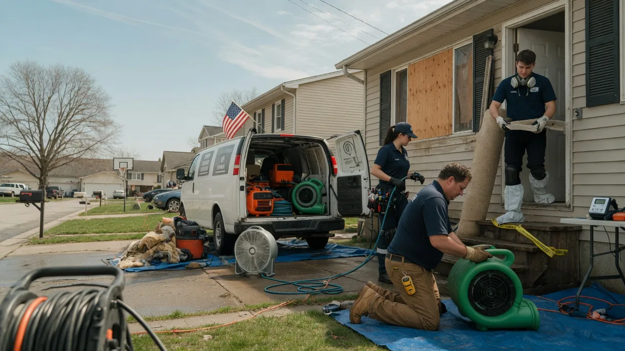 Water Damage Restoration in Downs, KS near me